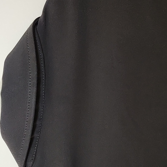 Prada Classic Black Women's Button-Up Shirt Sz 40/ Large - Picture 15 of 16